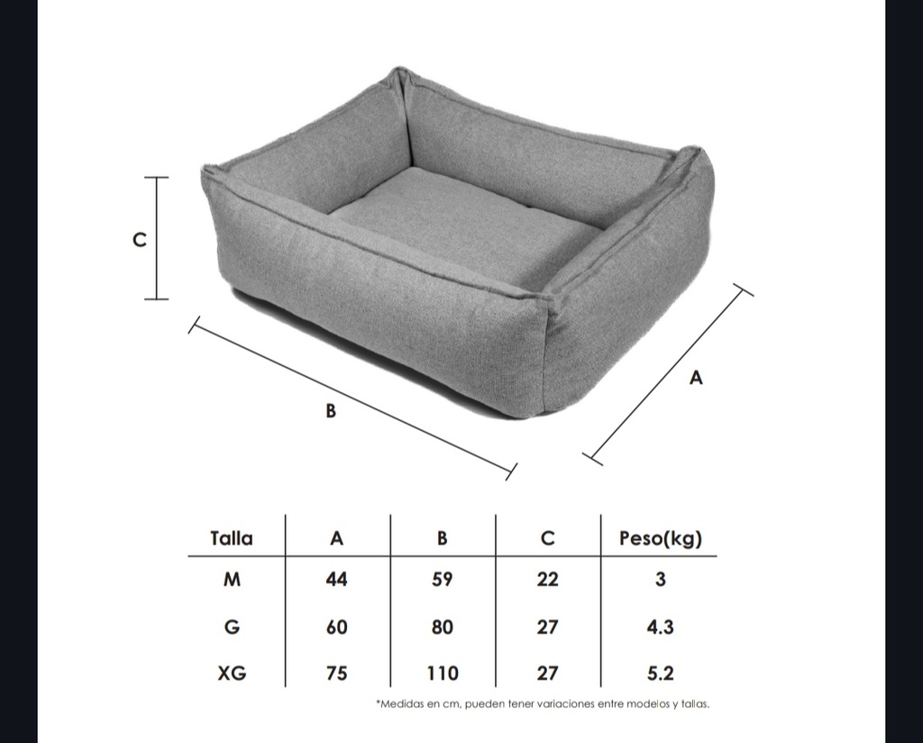 Cama Family Gris