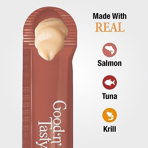 PREMIO CREMOSO 3 PROTEINAS: SALMÓN, ATÚN Y KRILL - 6 TUBOS (TOTAL 84G)