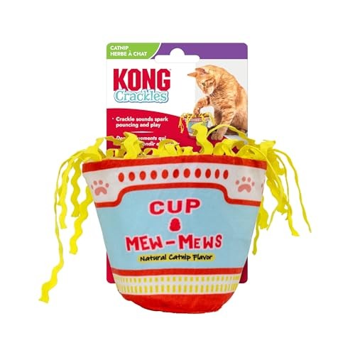 Kong - Crackles Taza de Fideos con Catnip