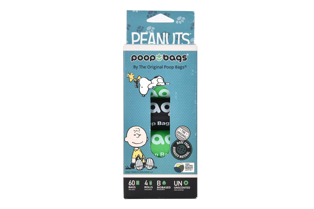 Poopbags - Bolsas Biodegradables 60pz Snoopy
