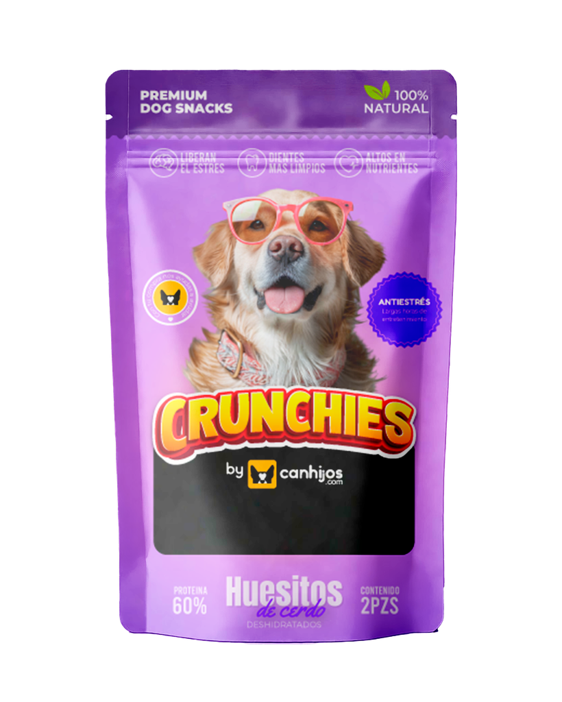 Crunchies - Premio Huesitos de Cerdo 2pz