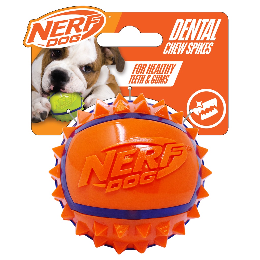 [3866] Nerf - Pelota picos TPR naranja
