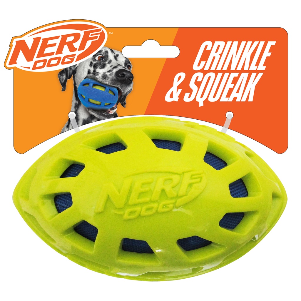 Nerf - Balón crunch de fútbol TPR EXO