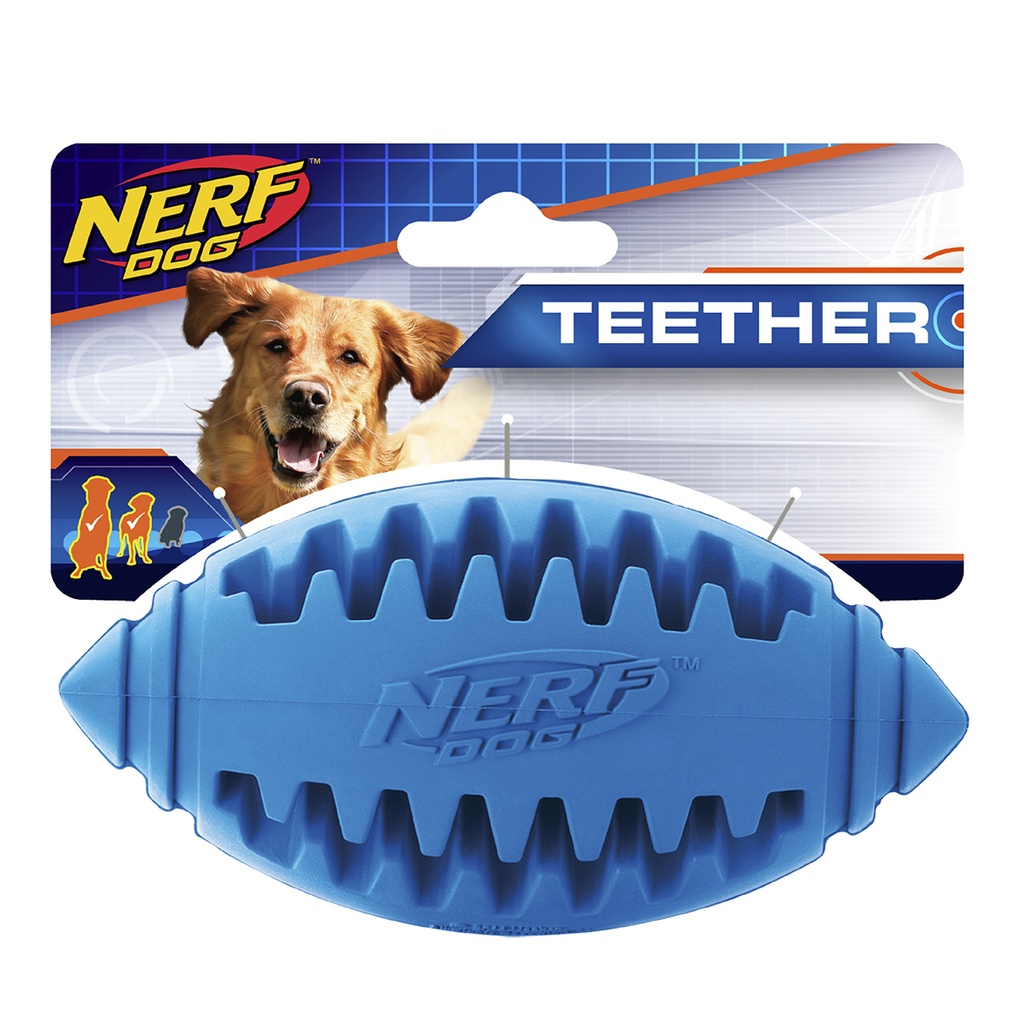 Nerf - Balón de Fútbol Mordedor