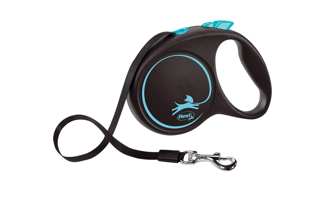 Flexi - Correa Desing negro-azul 