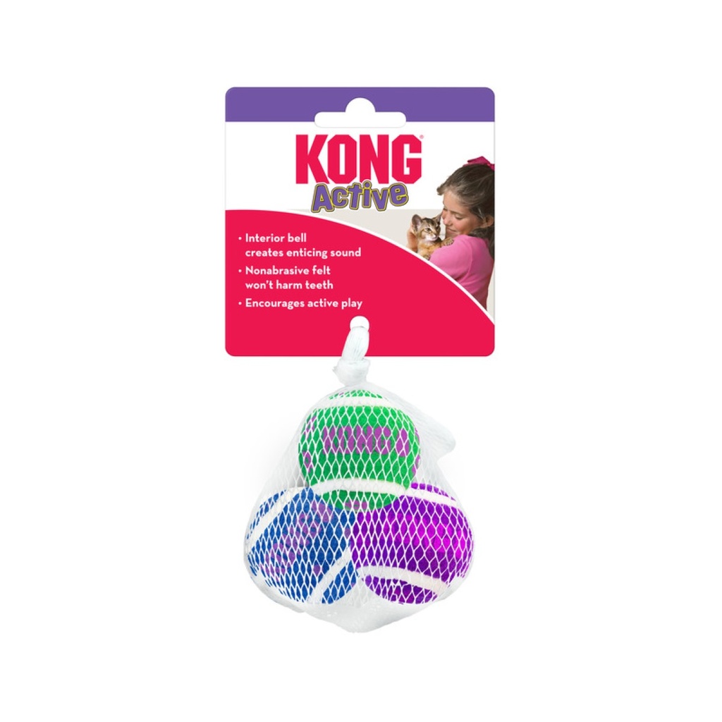[CA56] Kong - Pelota tenis con sonaja