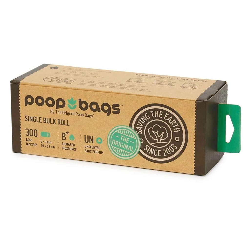 Poopbags - Dispensador biodegradables 300 bolsas