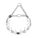 Collar Ultra-Plus Con Placa Central Y Cadena De Montaje En Acero Cromado
