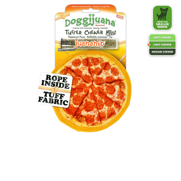 Doggijuana - Mini Pizza con Cuerda