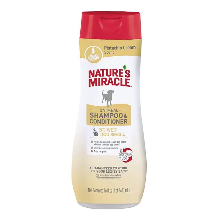 [P98510] Nature´s Miracle - Shampoo y AcondicionadorAvena y Pistache 473ml