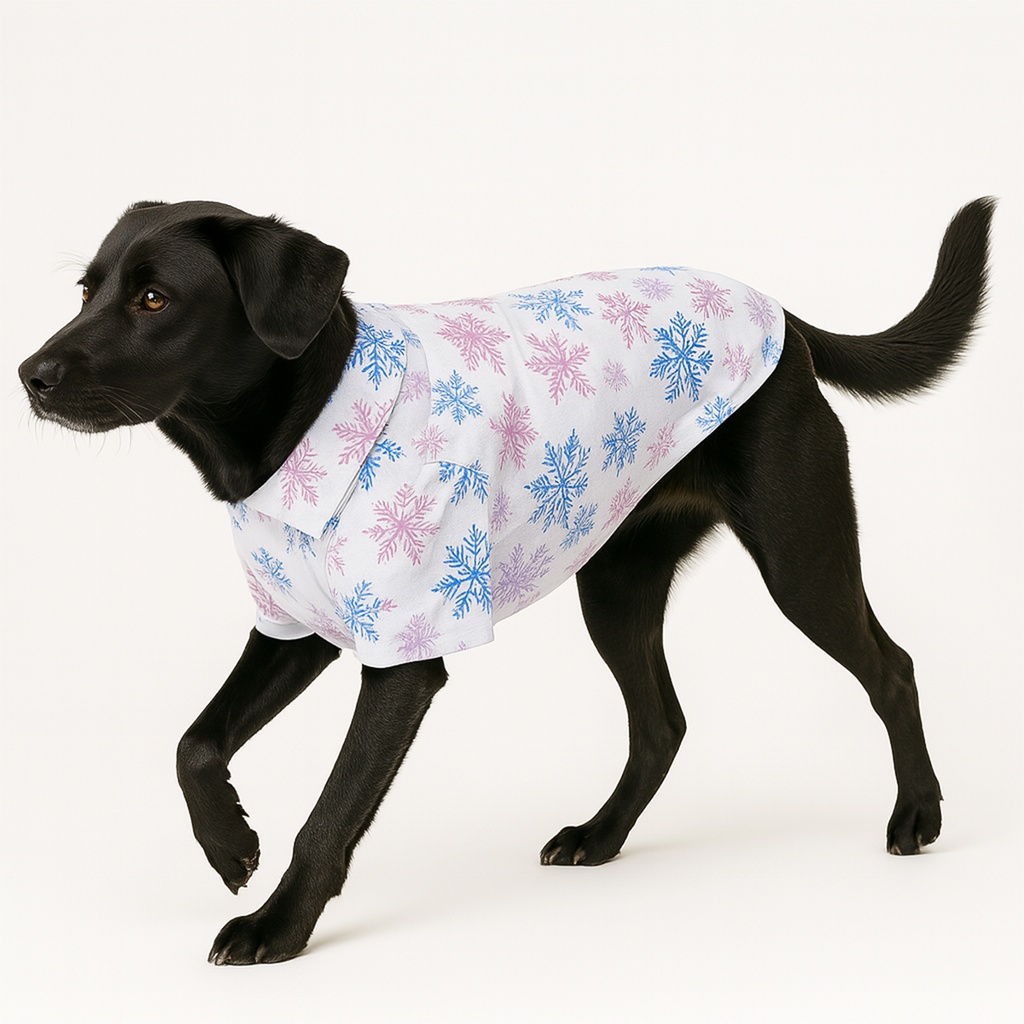 Camisa Copos de nieve