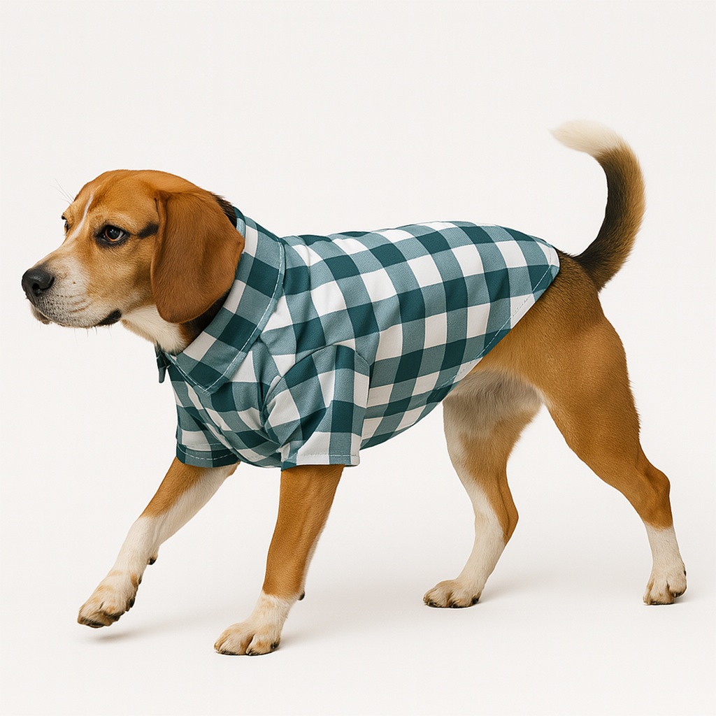 Camisa Cuadros Verdes