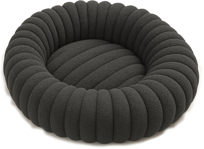 [C7432] Catto - Cama Nube Gato Negra