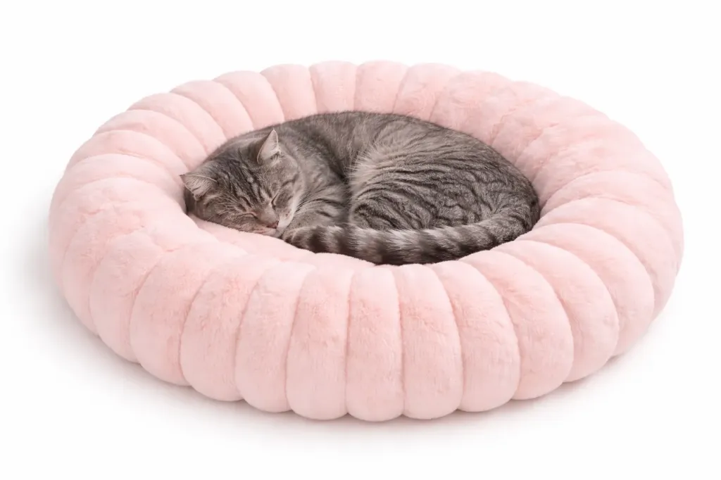 Catto Cama Nube Gato Rosa
