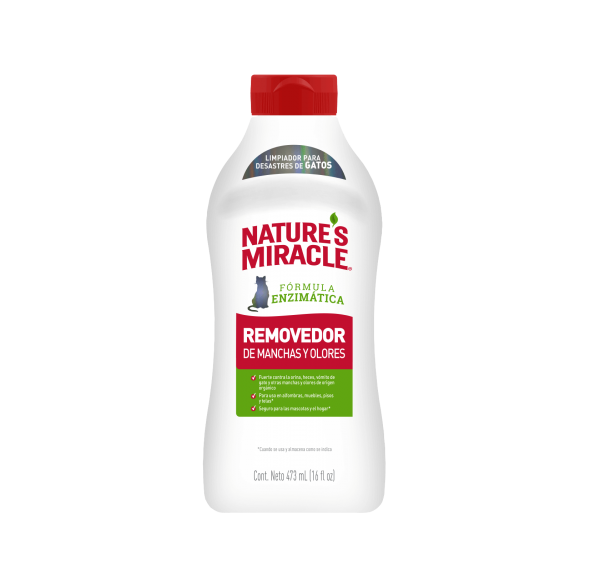 Nature´s Miracle - Removedor de Orina y Olores Atrayentes Gato 473ml