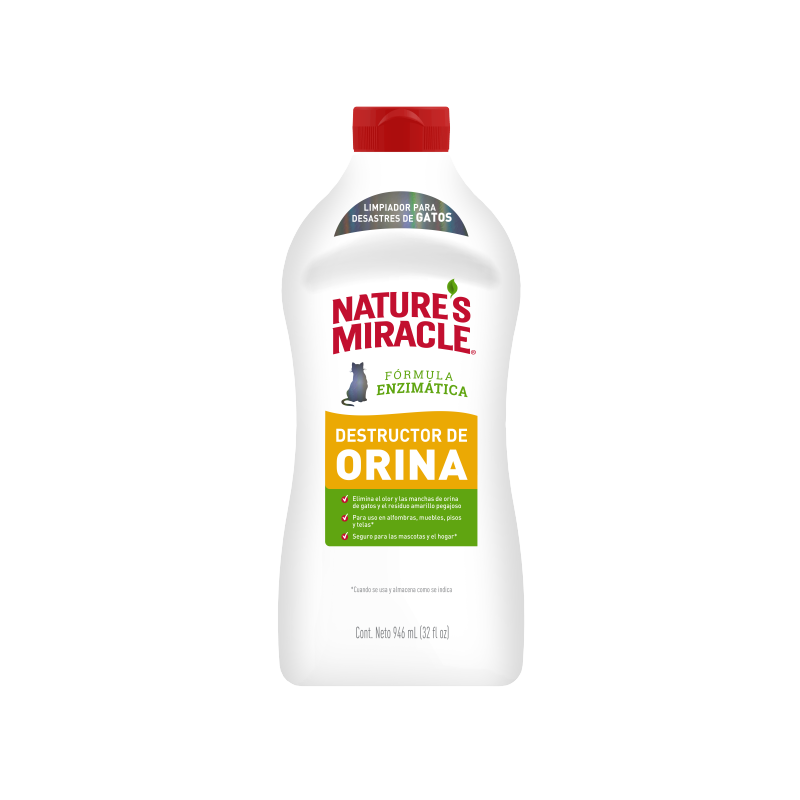 Destructor de Orina y Olores Atrayentes Gato 946ml