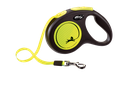 Flexi - Correa Clásica Retráctil Neón Amarilla