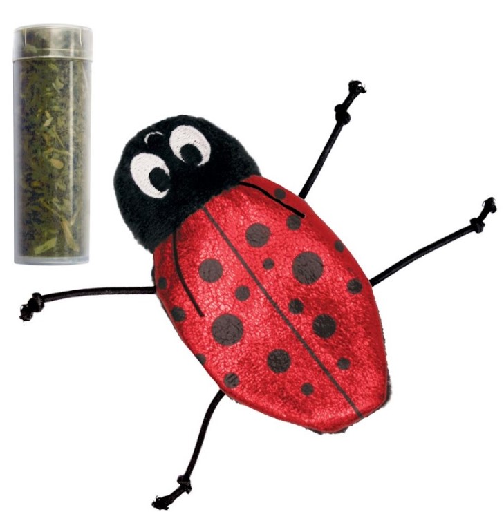 Kong - Mariquita rellenable de Catnip