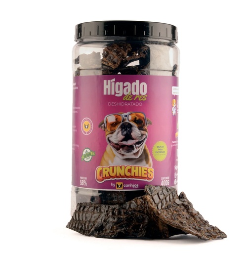 [C4236] Crunchies - Bote con Hígado de Res 400gr