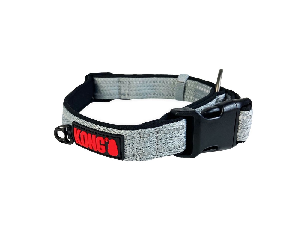 Kong - Collar Gris Nylon