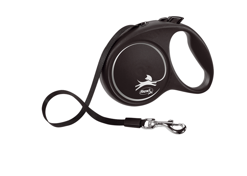 Flexi - Corredera Desing negro-plata