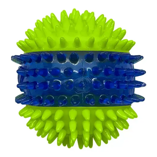 [NF-2071] Pelota Púas con LED y Chirrido