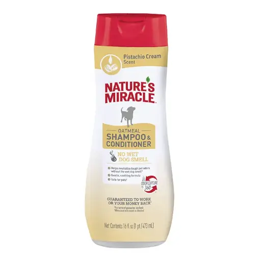 [P98510] Nature´s Miracle - Shampoo y AcondicionadorAvena y Pistache 473ml