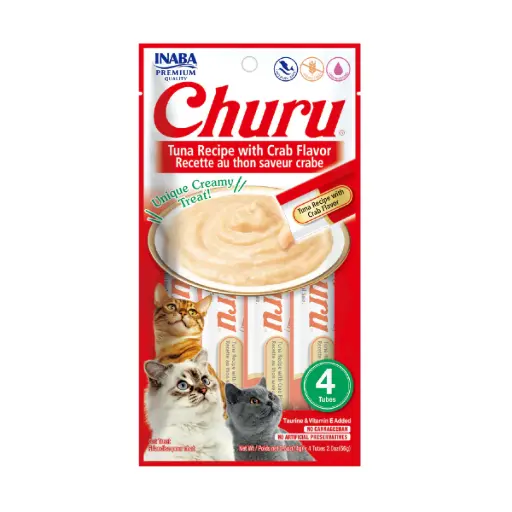Churu de Atún 4 tubos de 14 grs sc/u (0.5 oz)