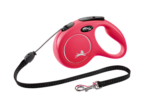 Flexi - Correa Clásica Retráctil Roja