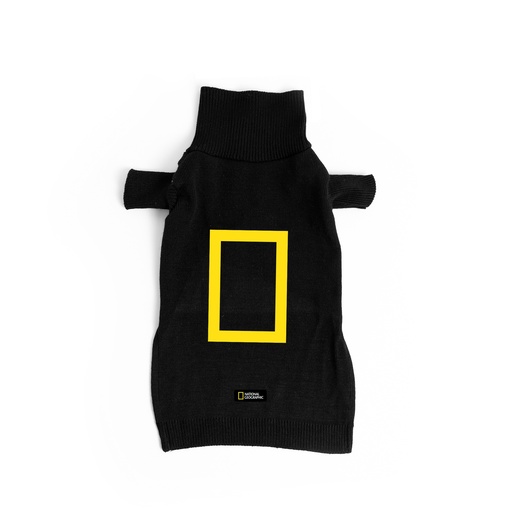 NG - Suéter Negro Yellow Border 